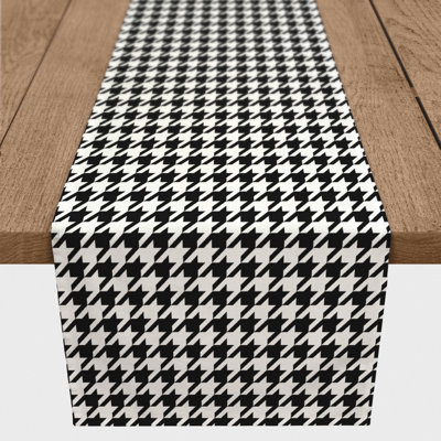 Chemin de table Bickley Houndstooth