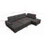 Canapé modulaire en U de 128 po avec repose-pieds modulaire réversible-1410180502
