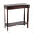Rachel Collection Console Table with Storage Shelf End Table - Walnut-104621367