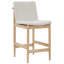 Tabouret de comptoir Daffodil Boucle-1744732963