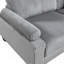 Ensemble modulaire 6 pièces 6 pièces Modular Velours côtelé gris 3X Fauteuils