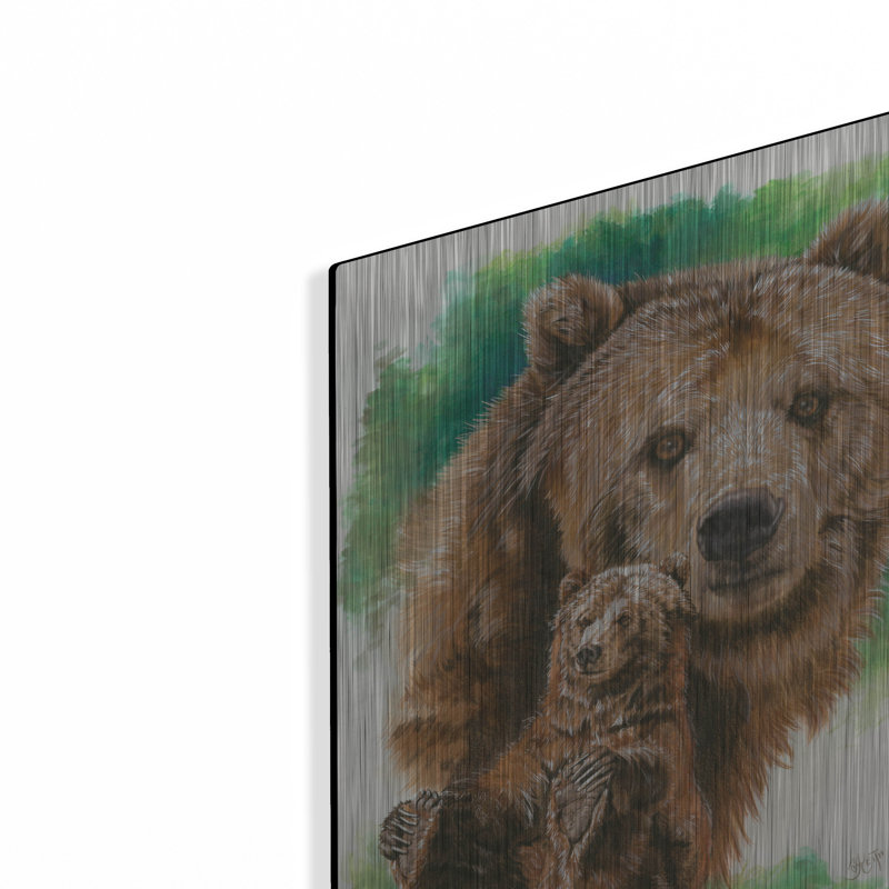 «Brawny» par Barbara Keith, H 16 po x l 12 po