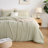 Solayne Muslin Duvet Cover Set 100% Cotton Double-Layer Linen Like Gauze Comforter Cover 3 Pieces Breathable & Lightweight For All Season-111460465-111460458