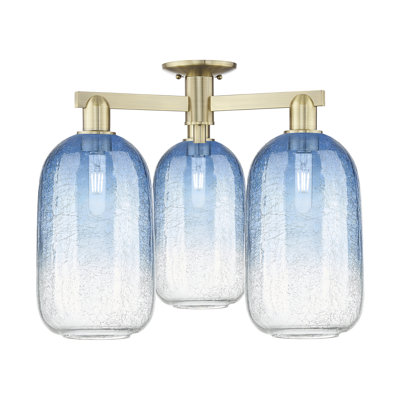 Brookhaven Cloche 3 Light Semi-Flush Mount