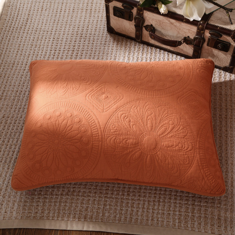 Tuscany Sunshine Cotton Sham Set, Queen