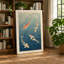 Koi in Ripples Japandi - Wrapped Canvas-1205592417-1205592424