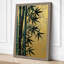 Bamboo in Gold Japandi - Wrapped Canvas-2009471190-2009471199
