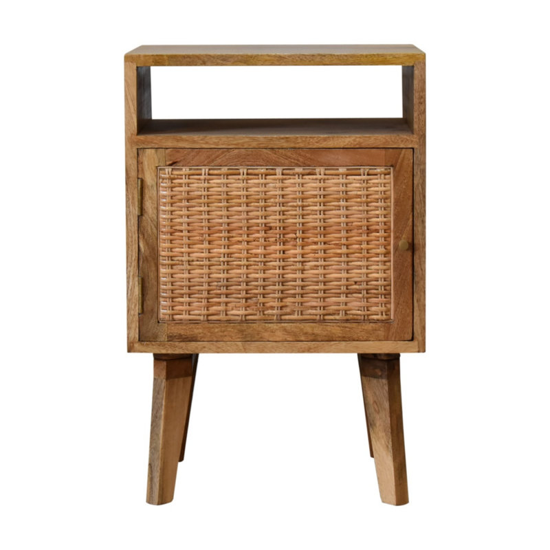 40cm W Solid Wood Bedside Table
