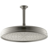 Traditional Round 8" Rainhead with Katalyst Air-Induction Spray, 2.0 Gpm