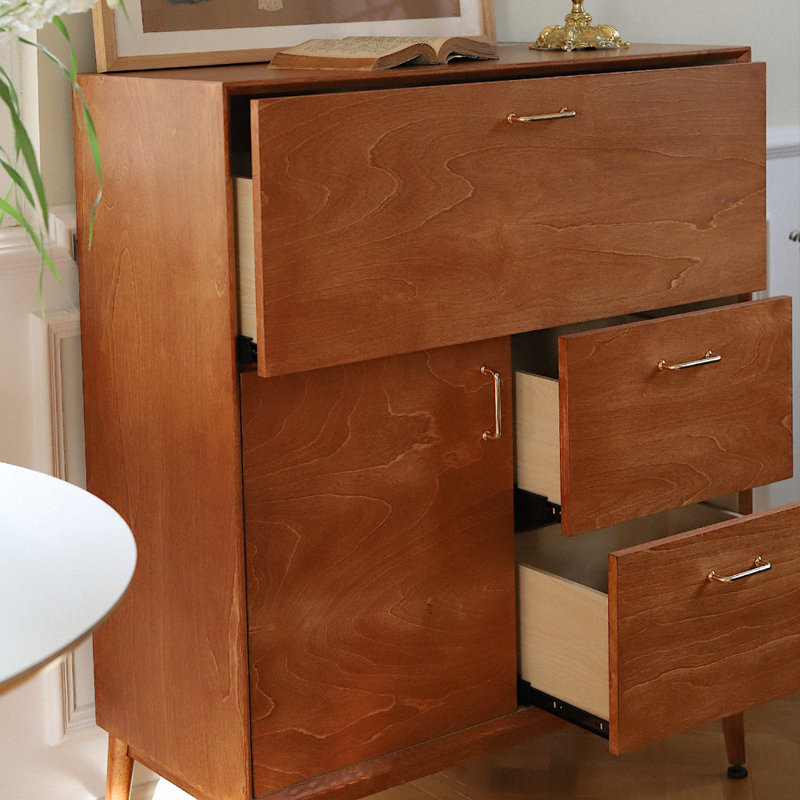 Pine Multi-functional Practical Storage Cabinet
