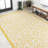 Deilani Vintage Filigree Textured Weave Cream/Yellow Indoor/Outdoor Rug-250590305
