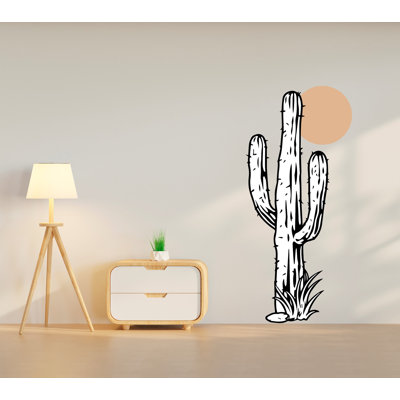 Cactus wall decal, Desert Wall Vinyl Sticker Decal