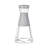Glass FREEZE Carafe with Lid in Gray