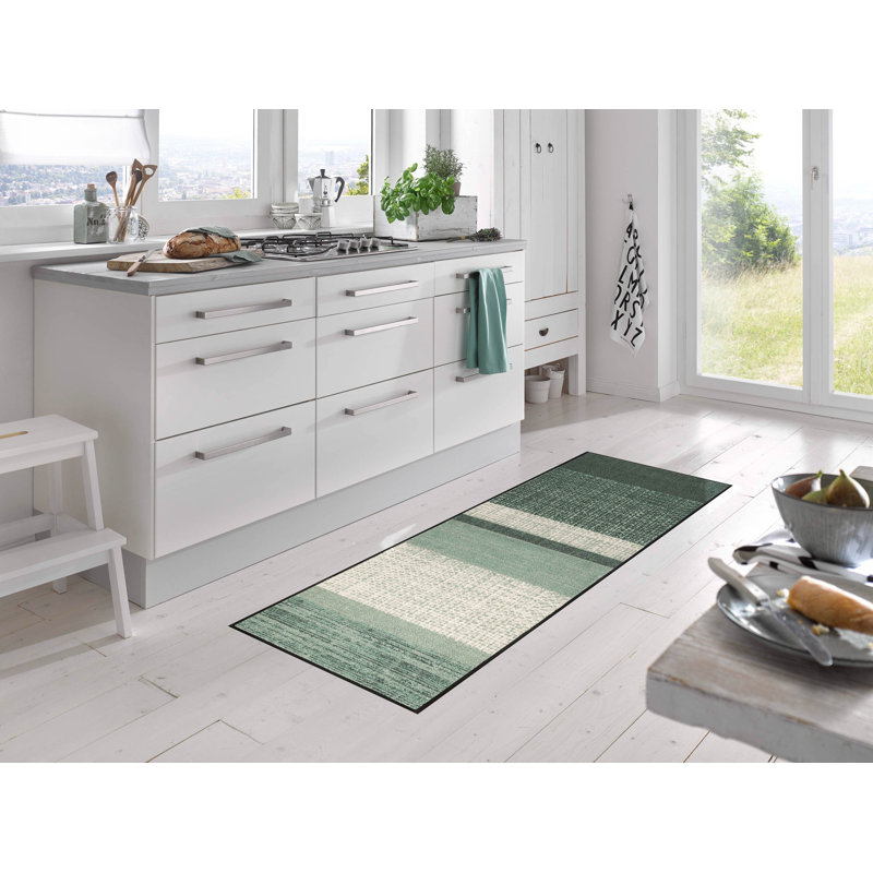 Lynna Non-Slip Striped Indoor Doormat, Runner 60 x 180cm
