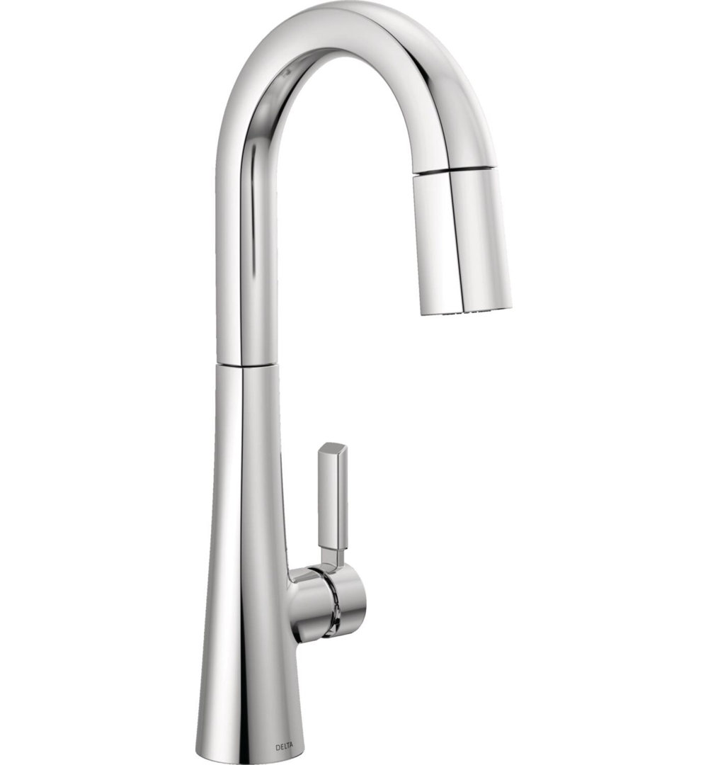 Monrovia Bar Faucet with Pull Down Sprayer Delta 