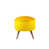 Jaune 100% polyester est en rupture de stock