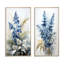 2 pièces sur toile - éclairage saphir de fougères-475553394-475553405