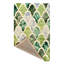Graven Wool Area Rug in Green
