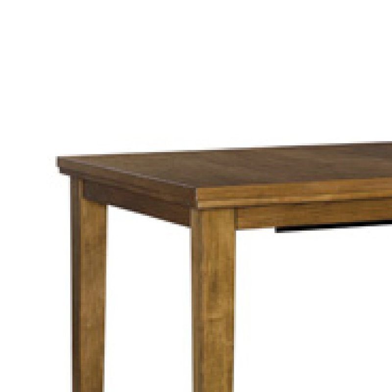 Table Fori à hauteur de comptoir avec rallonge papillon 60-78 pouces Fori