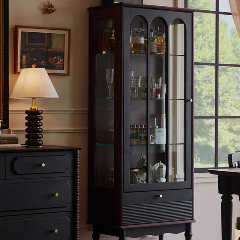 Armoire à vin 26,77 po French Retro