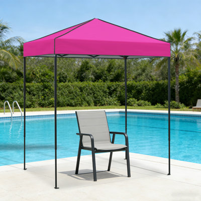 Tente de pavillon escamotable 6 x 4 pi, abris de jardin faciles à installer