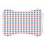 Tapis bleu brique - 1 pièce