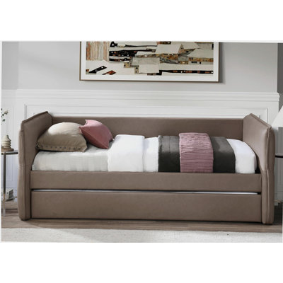 Daybed With a Trundle in Mocha