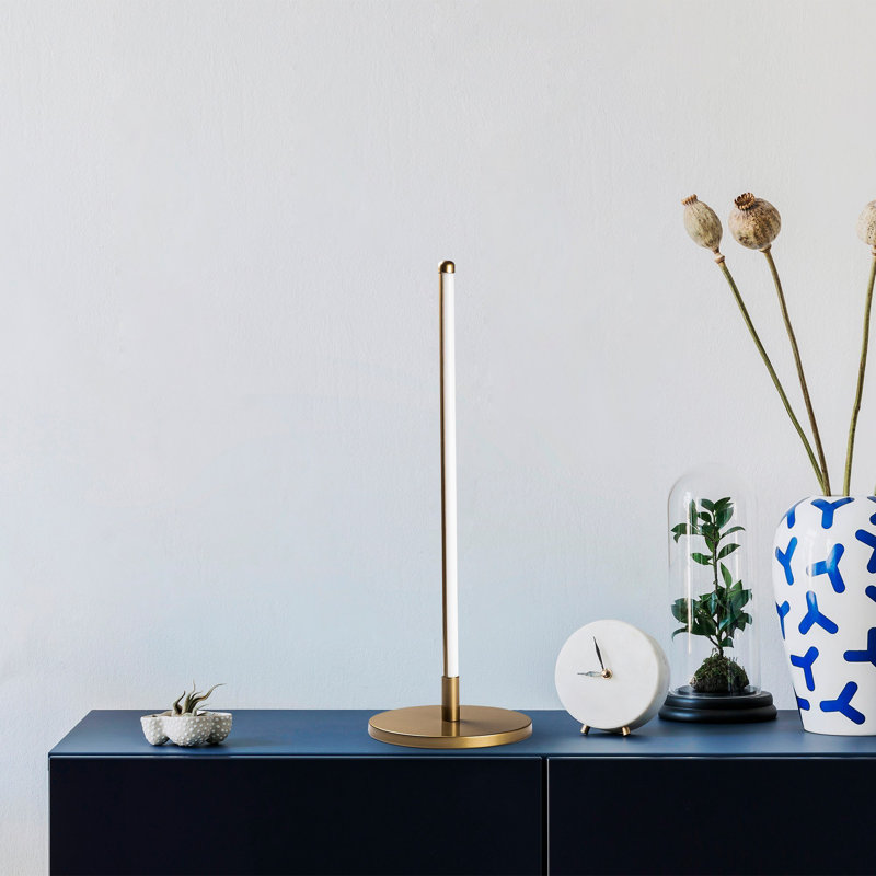 Peleghia Metal Desk Lamp, Gold