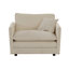 Ensemble de causeuse et de chaise d'appoint 2 pièces en chenille pour un confort ultime et une élégance de salon moderne.-69845190