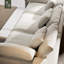 Canapé droit Linen White Living