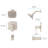 Deckard Dual Function Tub and Shower Faucet-35197852