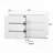 White 6 Drawer Dresser