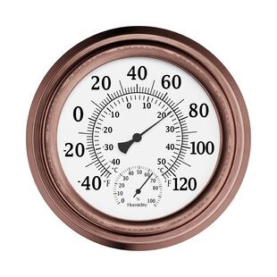 Springfield Plainview Indoor/outdoor Thermometer W/hygrometer