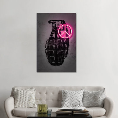 « Peace » par octave Mielu-impression d’art graphique