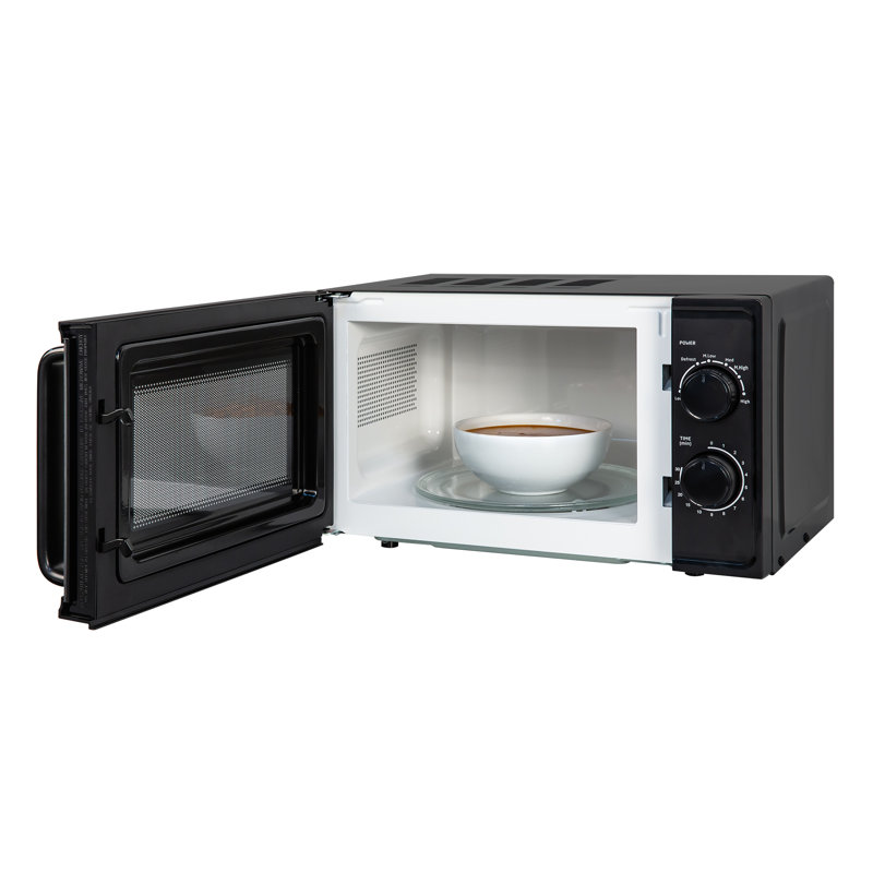 Russell Hobbs Rhm1725b 17l Textures Manual Microwave, Black
