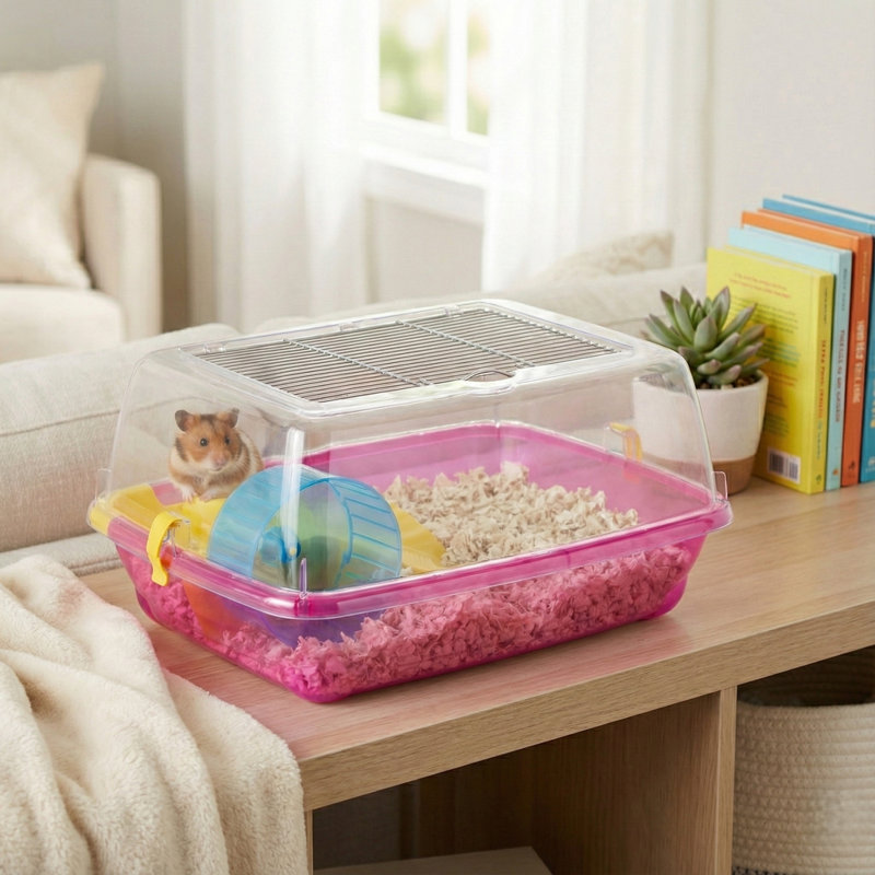 Hamster Cage, Pink