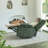 Living Room Single Chenille Function Recliner-1235670252