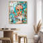 Oliver Gal Katy Hirschfeld - Summer Shores Fashion - Framed Acrylic Glass Wall Art-535792898
