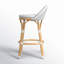 Tabouret de comptoir à dossier bas Ellie-1425699620