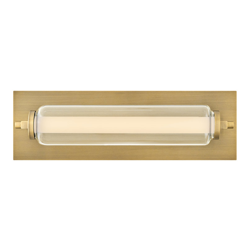 Lucien Dimmable LED Bath Bar, Lacquered Brass