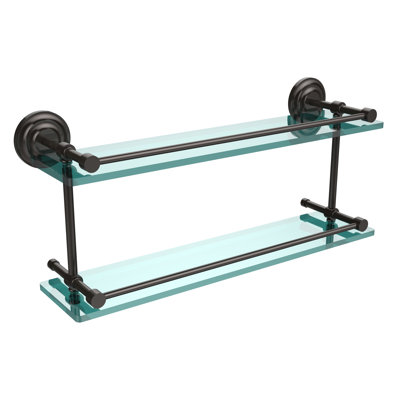 Leamore 2 Piece Tiered Shelf