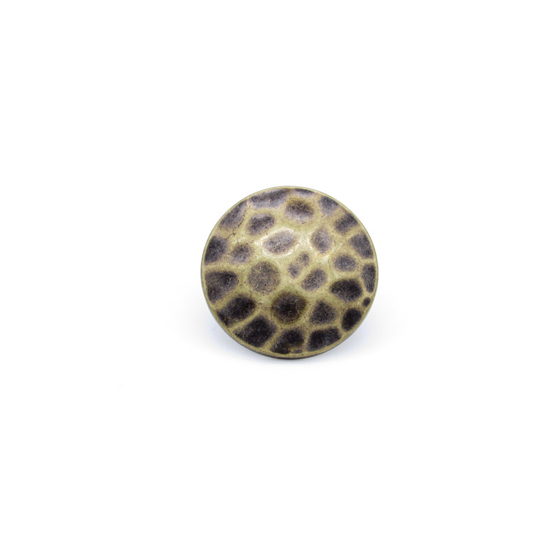 Rond Clavo, H 1,5 po x l 1,5 po x P 1 po, Laiton OX