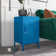 Cache Metal Locker End Table with Storage
