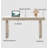 French-Style Cream Solid Wood Office Desk-110115693