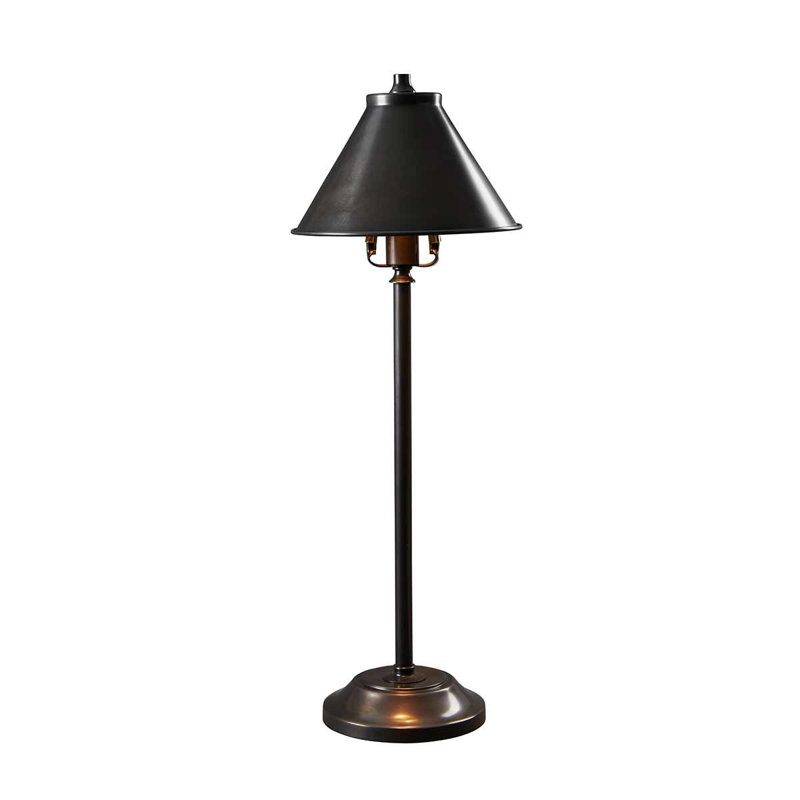 Evie Metal Table Lamp, Old Bronze