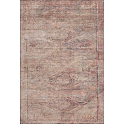 Premium Machine Washable Marasco AMF1631 Global Rug