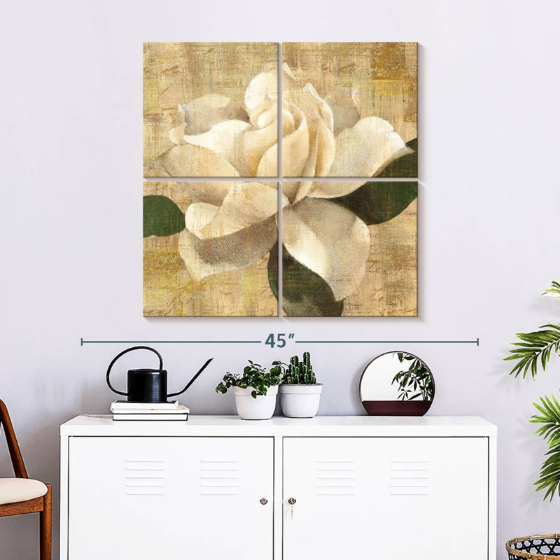 Harnek Gardenia Blossom On Script, H 32 po x l 32 po