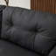 Corvo 61' Faux Leather Flared Arms Loveseat-1375517451