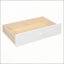 Lit de jour simple à baldaquin en bois avec 2 tiroirs, conception intemporelle et rangement compact pour les chambres modernes