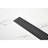 28 Inches Linear Shower Drain With Removable Quadrato Pattern Grate, 304 Stainless Shower Drain Included Hair Strainer And Leveling Feet, Flange